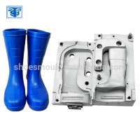 EVA aluminum rain boots CNC shoe mould